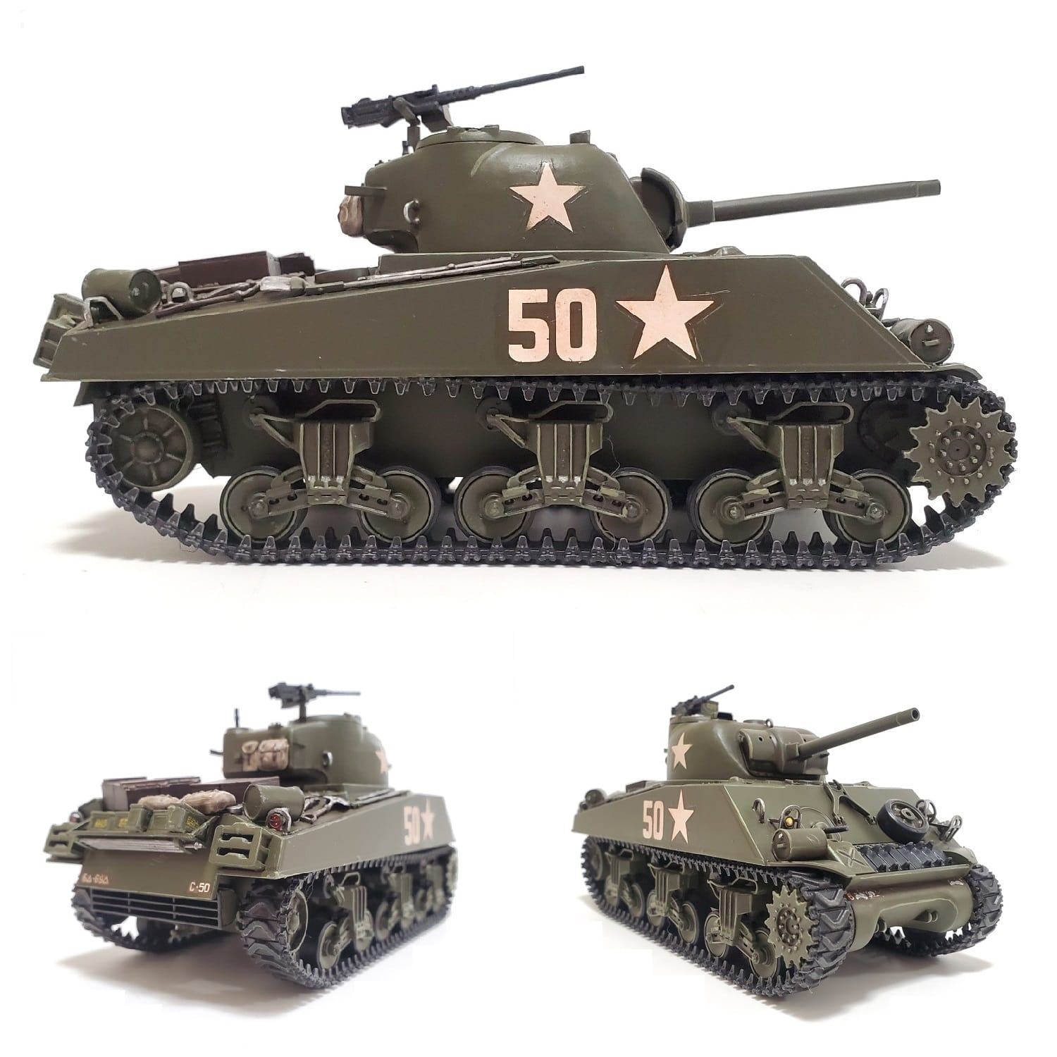 TAMIYA 35250 M4A3 Sherman Tank w/75mm Gun & 3 figs. 1:35 Military Model Kit TAMIYA 35250 M4A3 Sherman Tank w/75mm Gun & 3 figs. 1:35 Military Model Kit
