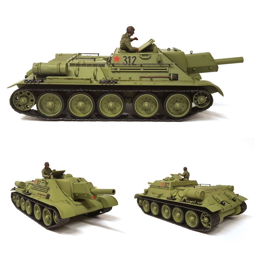 1:35 Soviet Tank Destroyer SU-122 from TAMIYA