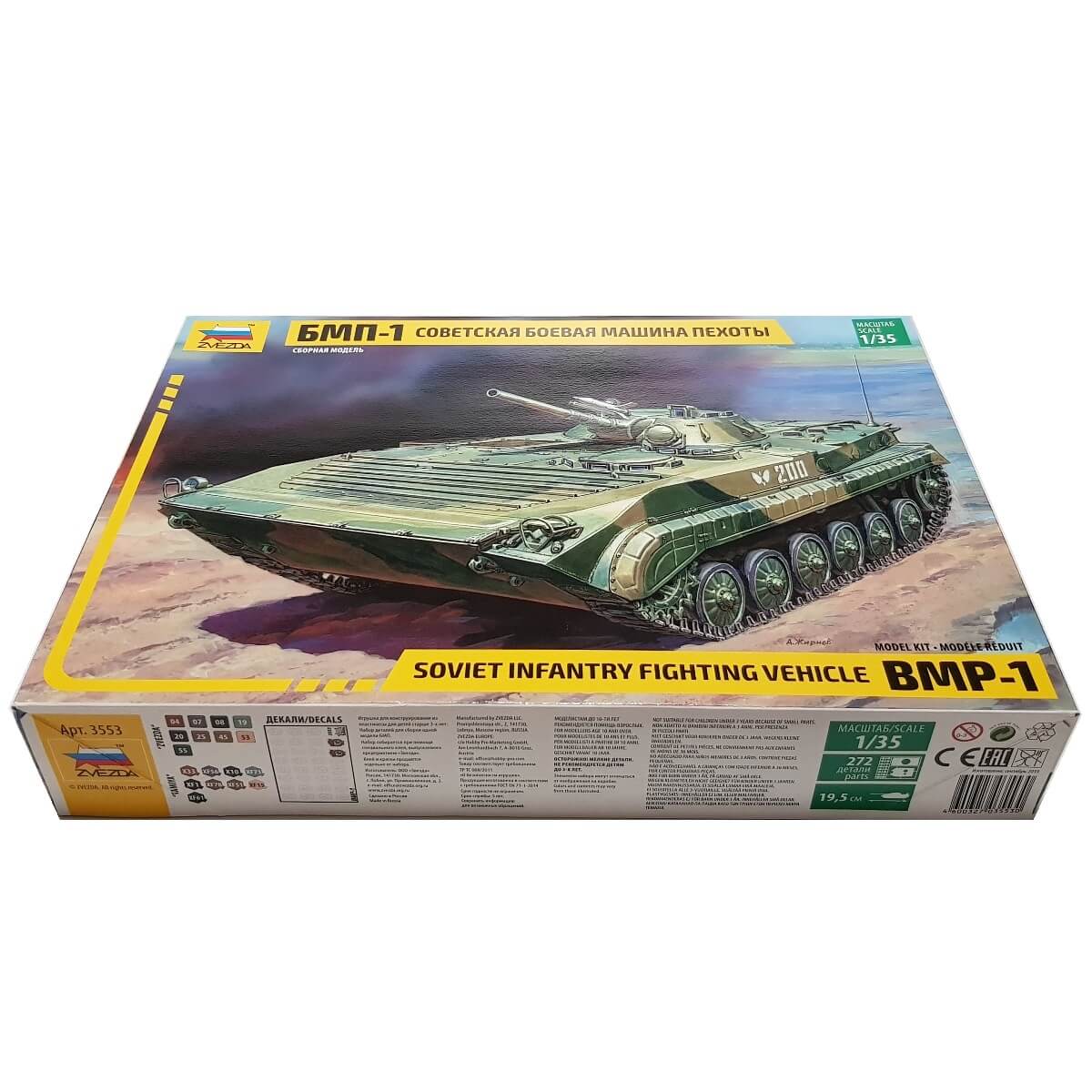 1:35 BMP-1 Soviet Infantry Fighting Vehicle - ZVEZDA