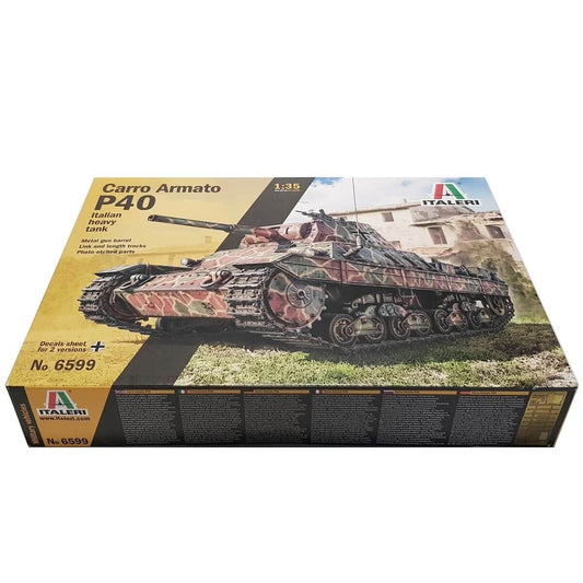 1:35 Carro Armato P40 Italian Heavy Tank - ITALERI