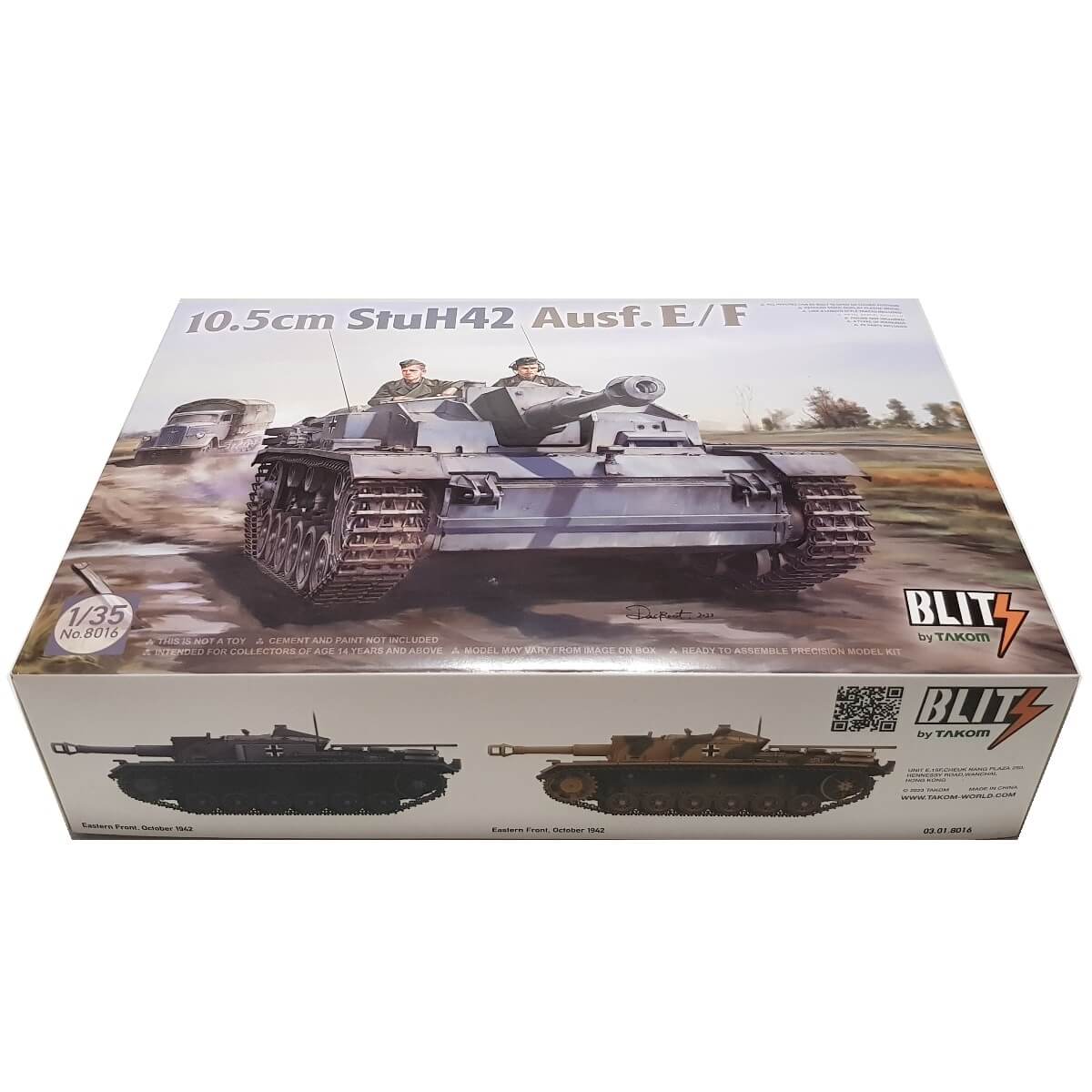 1:35 10.5cm StuH.42 Ausf. E/F - TAKOM