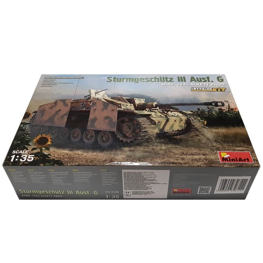 1:35 StuG III Ausf. G - April 1943 Alkett Prod - MINIART