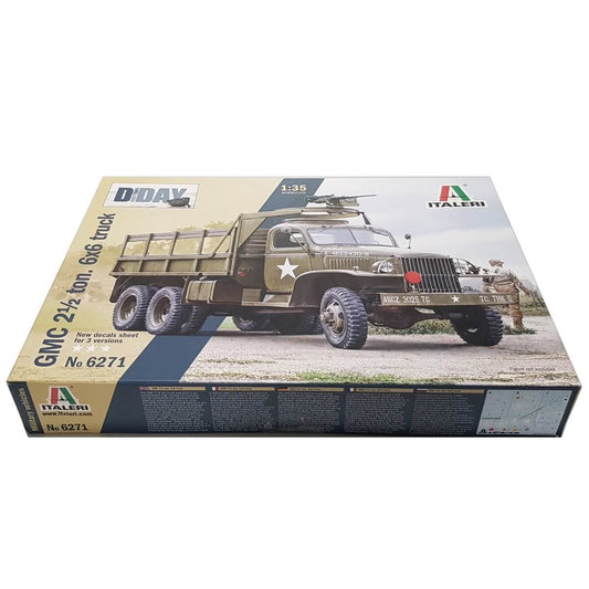 1:35 GMC 2 ½ Ton. 6x6 Truck - ITALERI