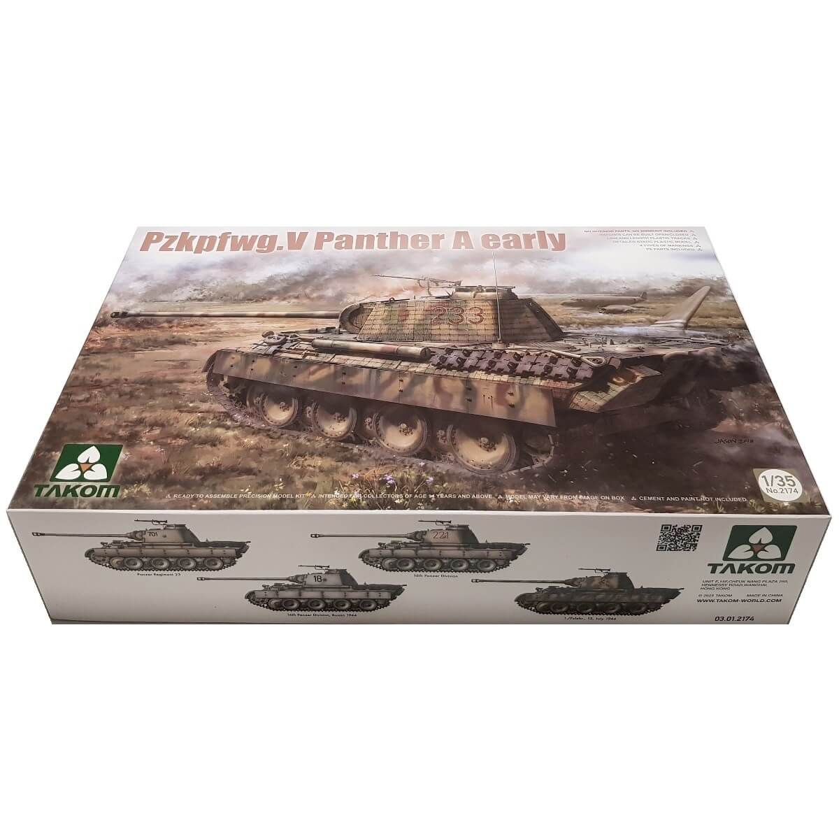 1:35 Pz.Kpfw. V Sd.Kfz. 171 Panther Ausf. A Early - TAKOM