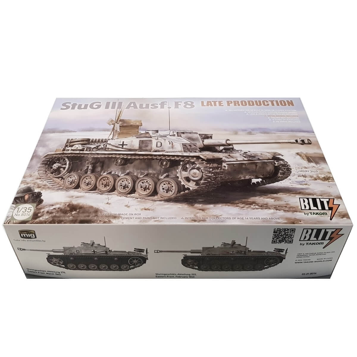 1:35 Stug III Ausf. F8 - Late Production - TAKOM