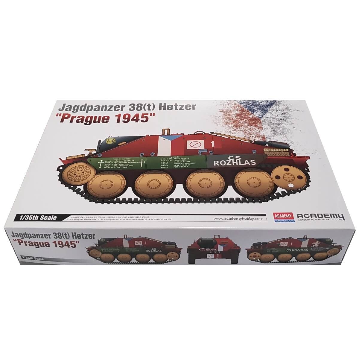 1:35 Jagdpanzer 38 (t) Hetzer - Prague 1945 - ACADEMY