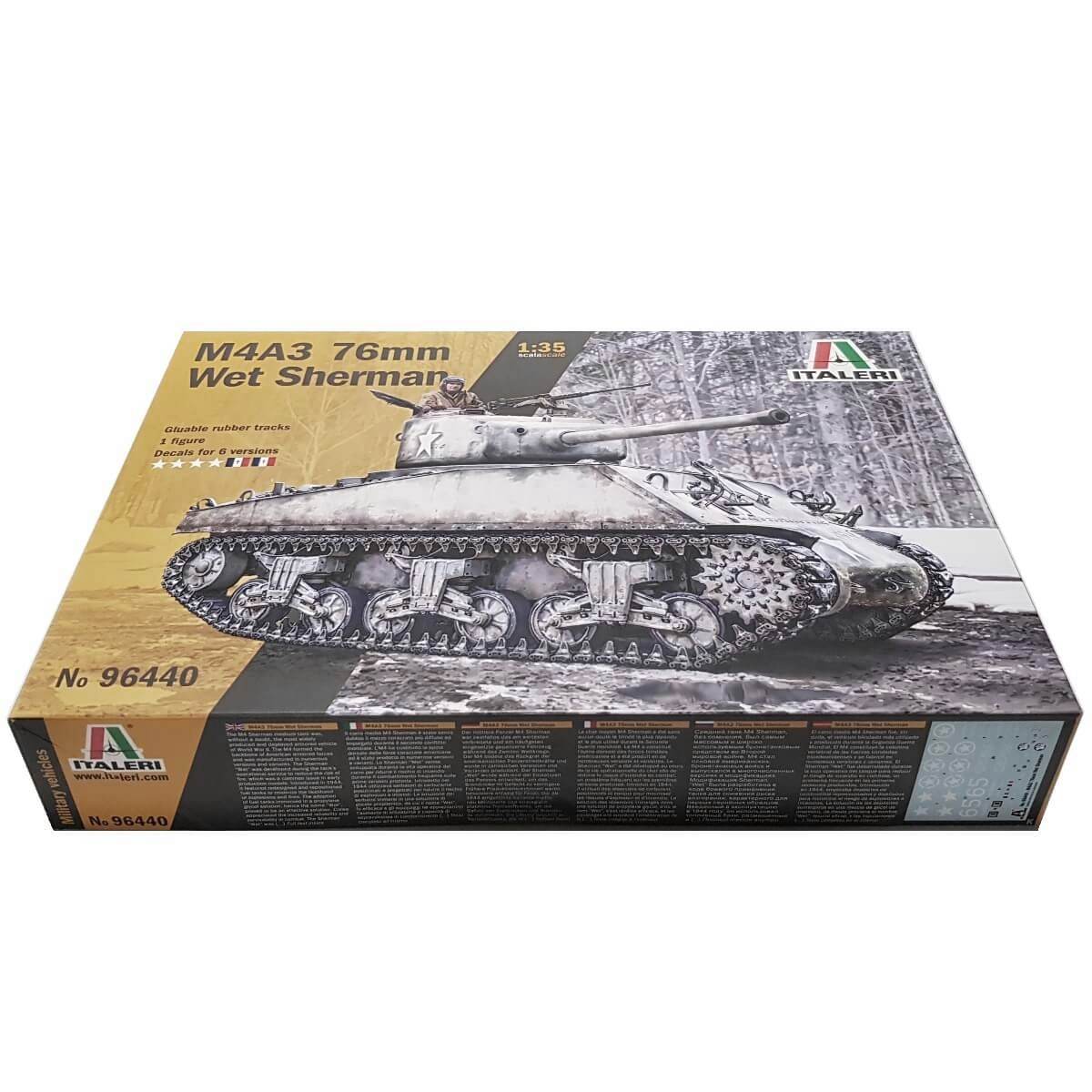 1:35 M4A3 76mm WET Sherman ITALERI
