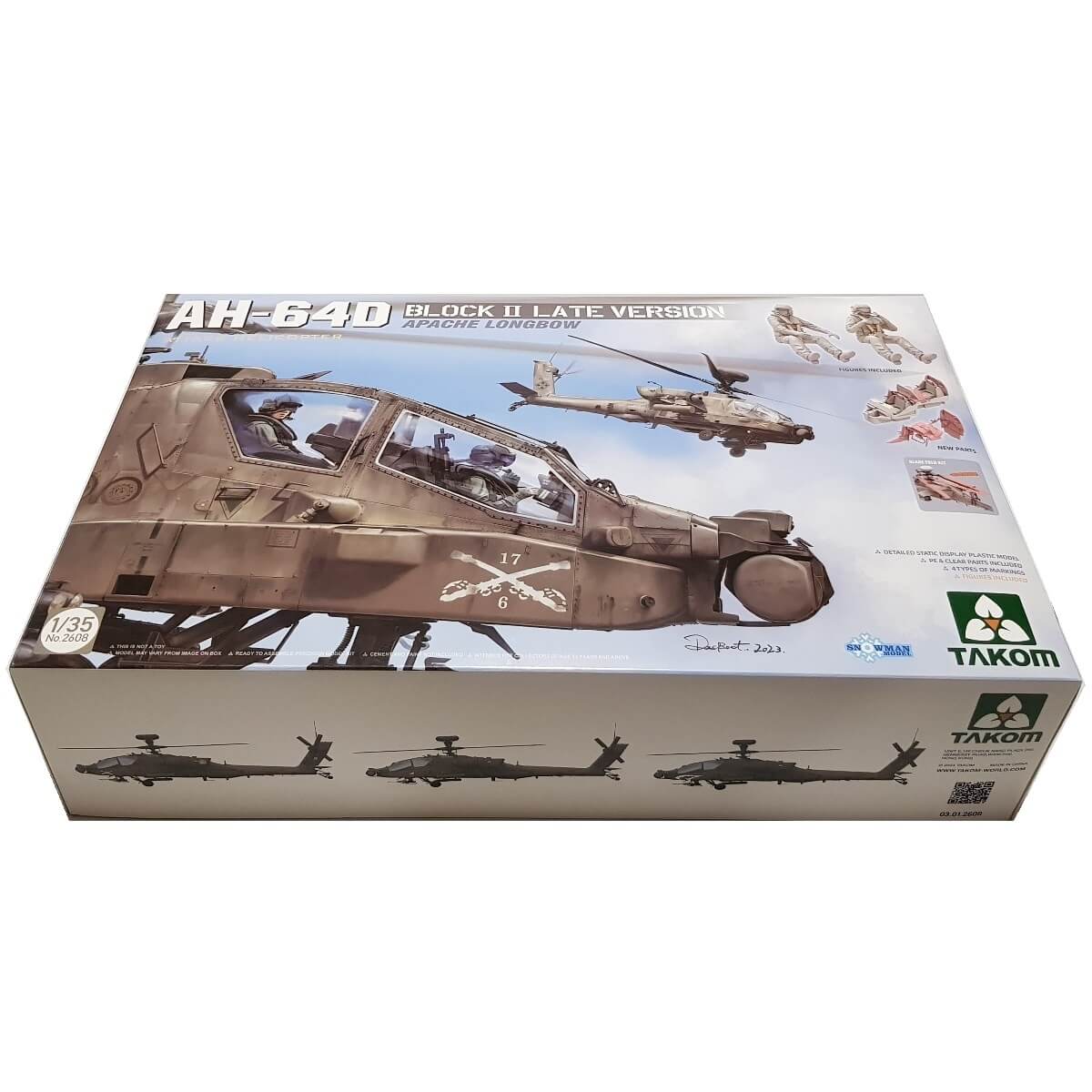 1:35 AH-64D Block II Late Version - Apache Longbow - TAKOM