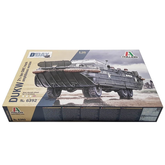 1:35 DUKW 2½ ton GMC Truck Amphibious Version - D DAY Eighty Years - ITALERI