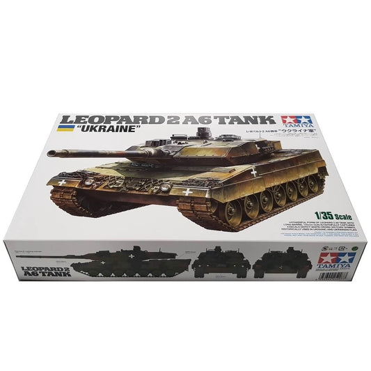 1:35 Leopard 2A6 Tank - Ukraine - TAMIYA