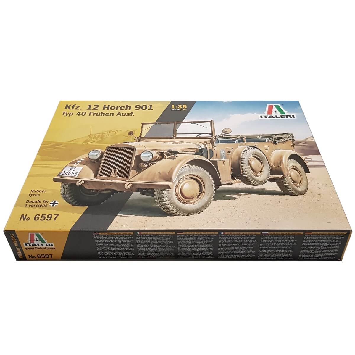 1:35 Kfz. 12 Horch 901 Typ 40 Fruhen Ausf. - ITALERI