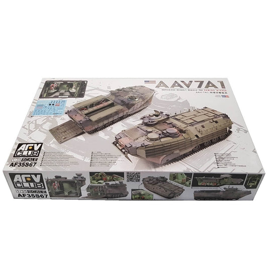 1:35 AAV7A1 Amphibious Assault Vehicle-7A1 RAM/RS with EAAK - AFV CLUB