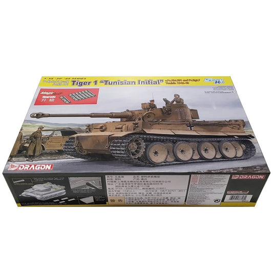 1:35 Pz.Kpfw. VI Ausf. E Sd.Kfz 181 Tiger 1 - Tunisian Initial - DRAGON