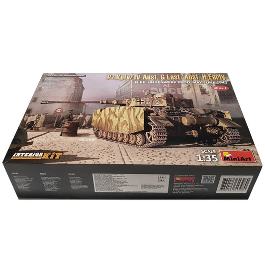 1:35 Pz.Kpfw. IV Ausf. G Last/Ausf. H - Early Nibelungenwerk - Prod. May-June 1943 - MINIART
