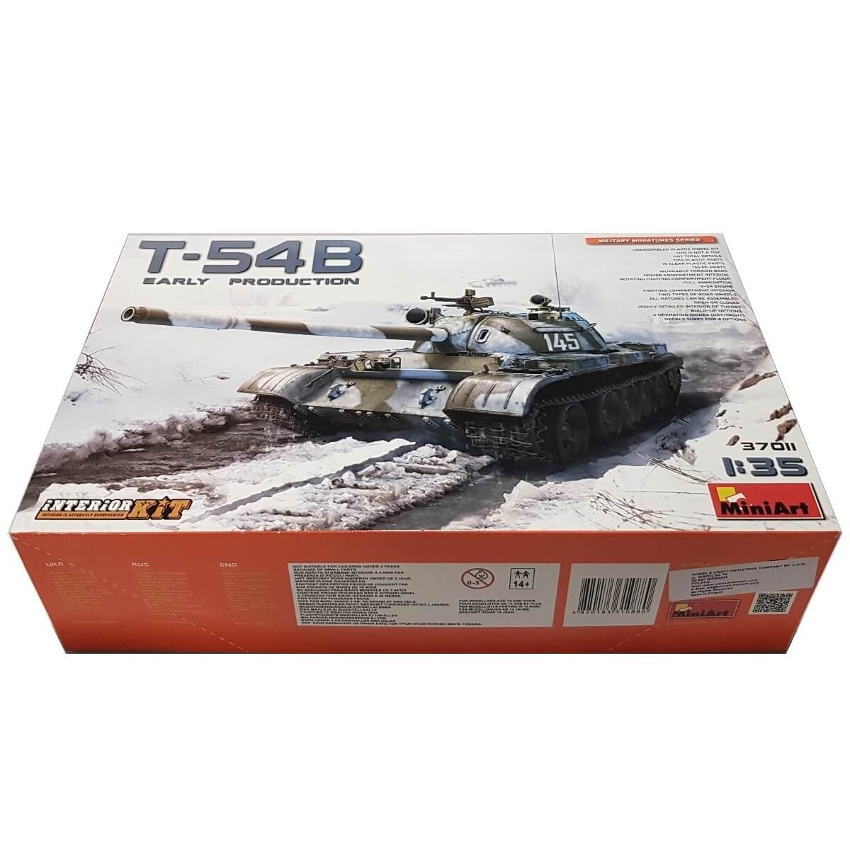 1:35 Soviet Medium Tank T-54B - Early Production - MINIART