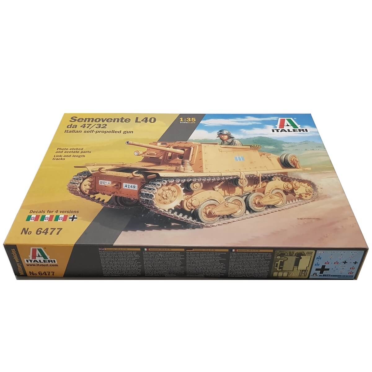 1:35 Semovente L40 da 47/32 - ITALERI