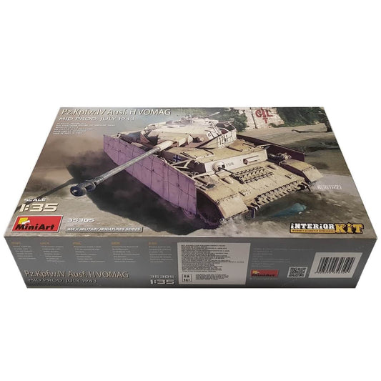 1:35 Pz.Kpfw. IV Ausf. H Vomag - Mid Prod. July 1943 - MINIART