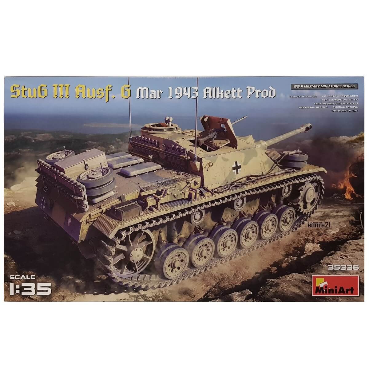 1:35 StuG III Ausf. G - Mar 1943 Alkett Prod - MINIART