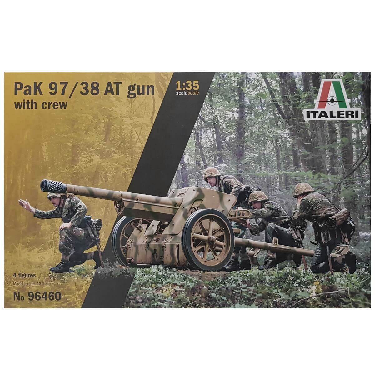 1:35 Pak 97/38 AT Gun with Crew - ITALERI