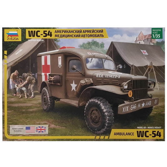 1:35 Dodge WC-54 Ambulance - ZVEZDA