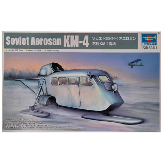 1:35 Soviet Aerosan KM-4 - TRUMPETER
