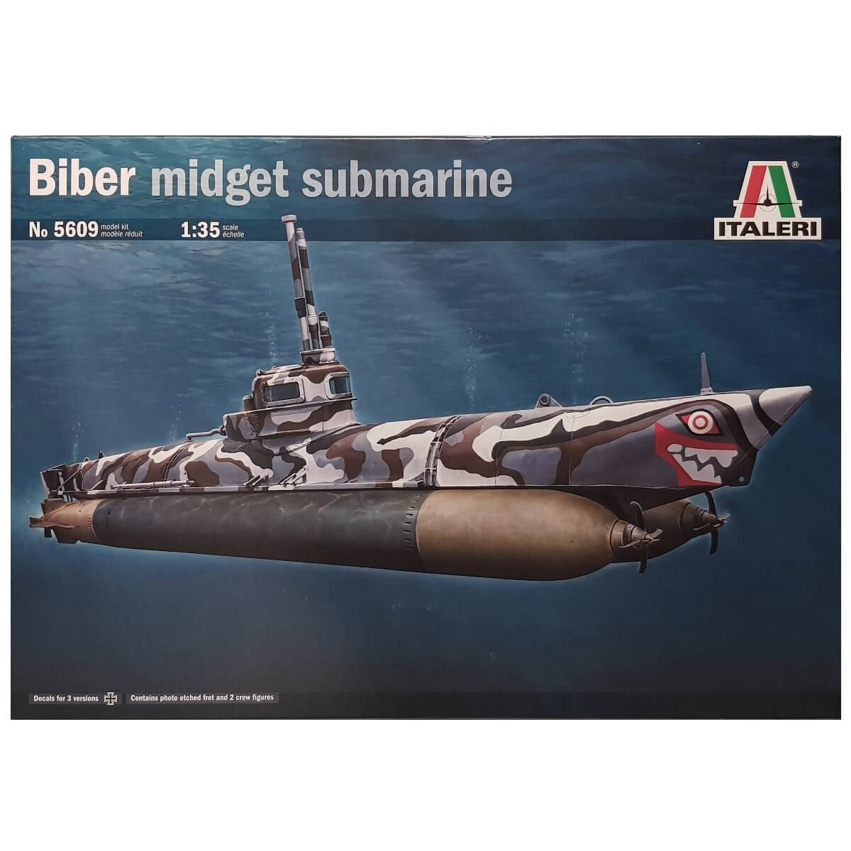 1:35 Biber Midget Submarine - ITALERI