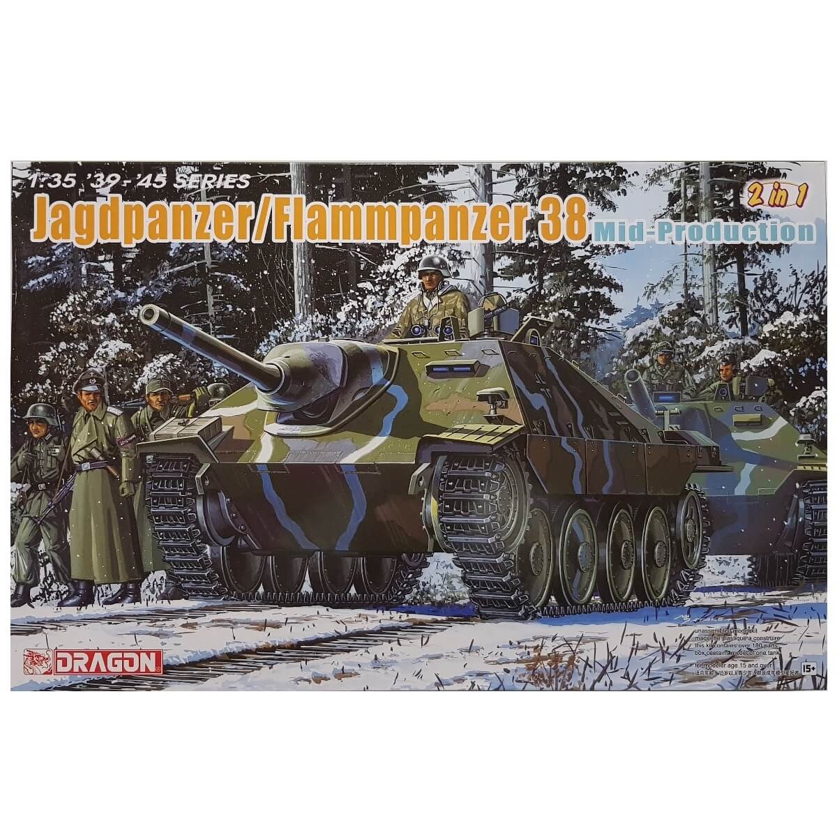1:35 Jagdpanzer / Flammpanzer 38 - Mid Production - DRAGON