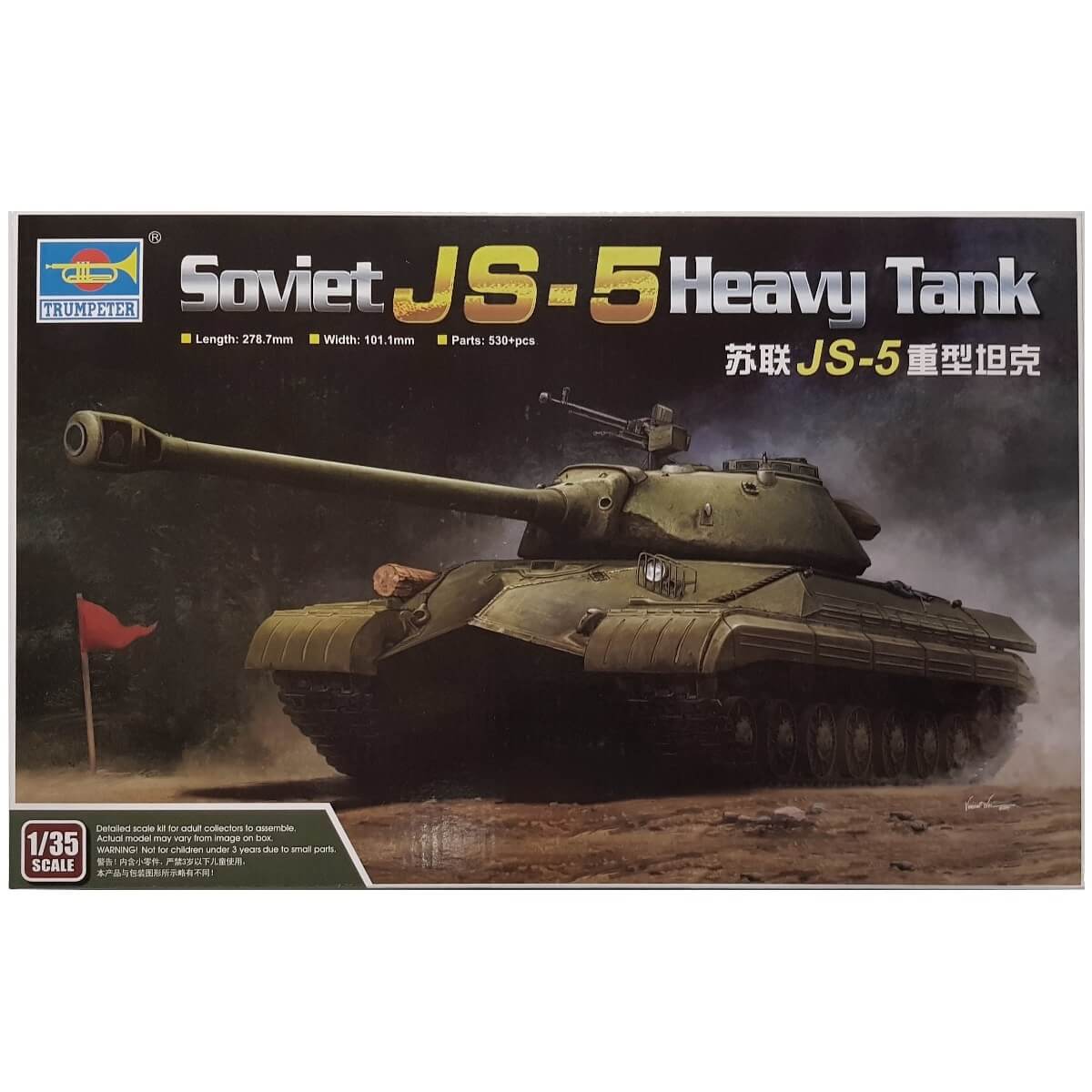 1:35 Soviet JS-5 Heavy Tank - TRUMPETER