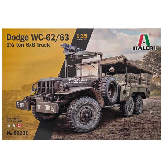 1:35 Dodge WC-62/63 1 1/2 ton 6x6 TRUCK - ITALERI