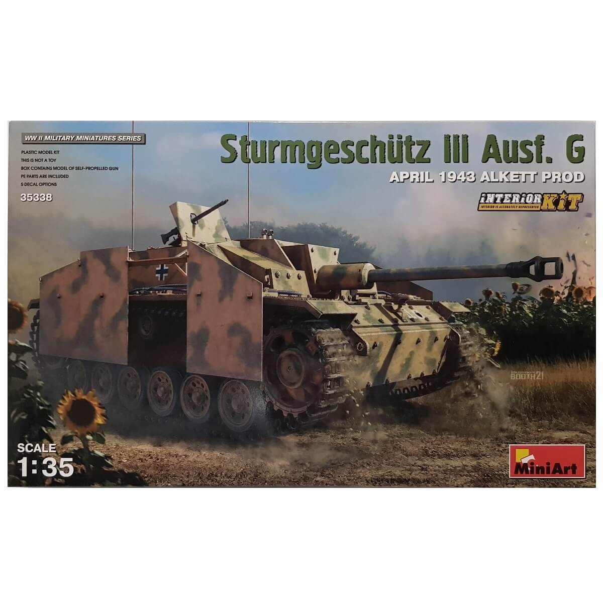 1:35 StuG III Ausf. G - April 1943 Alkett Prod - MINIART