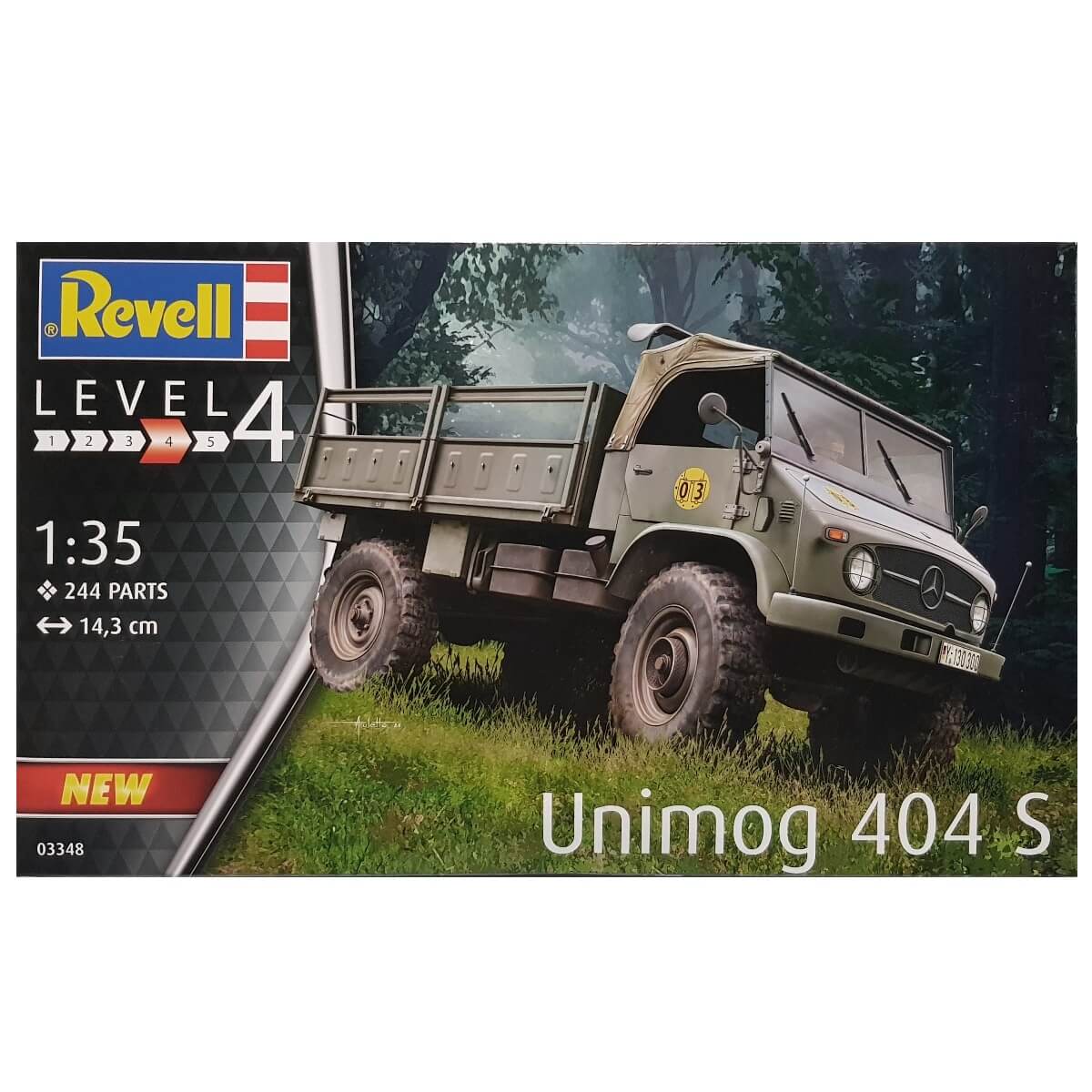 1:35 Mercedes-Benz Unimog 404 S - REVELL
