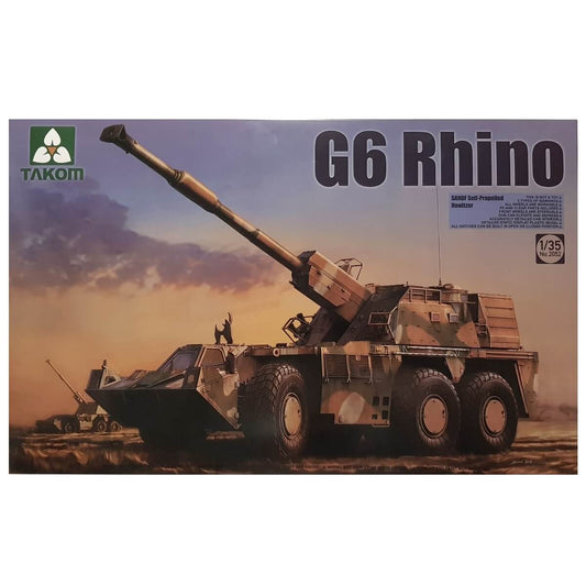 1:35 G6 Rhino SANDF Self-Propelled Howitzer - TAKOM