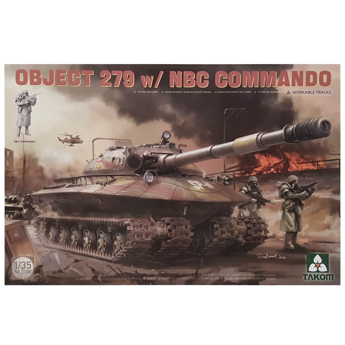 1:35 Object 279 with NBC Commando - TAKOM
