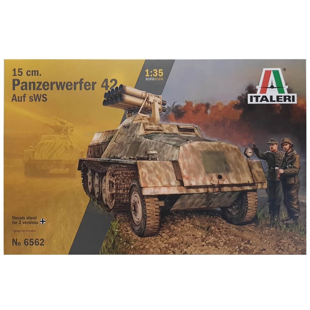 1:35 German 15 cm PANZERWERFER 42 auf sWS - ITALERI