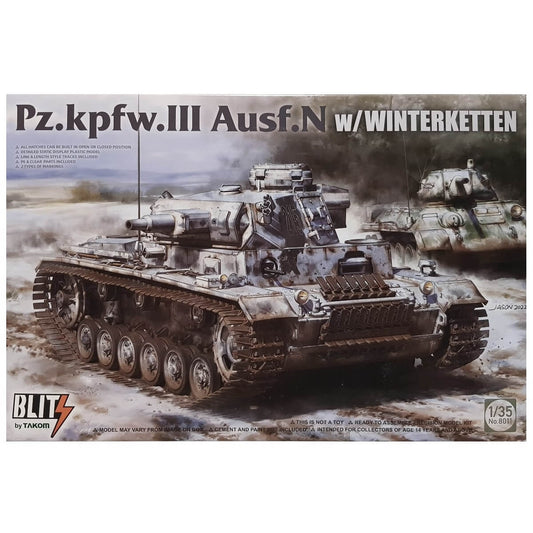 1:35 Pz.Kpfw. III Ausf. N with Winterketten - TAKOM