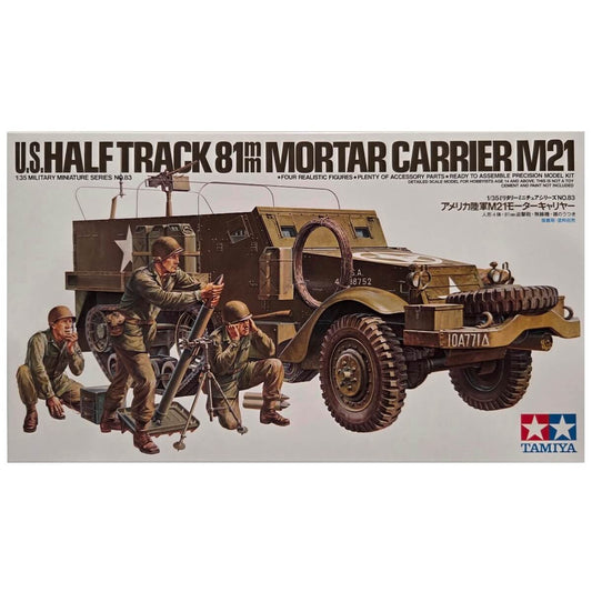 1:35 US Half Track 81mm Mortar Carrier M21 - TAMIYA