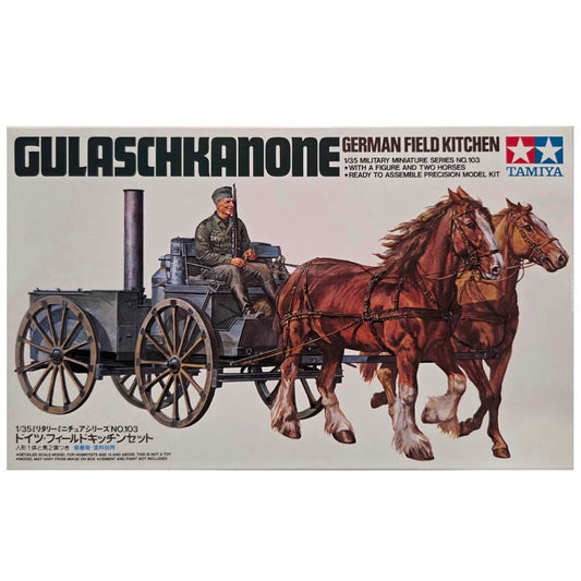 1:35 Gulaschkanone German Field Kitchen - TAMIYA