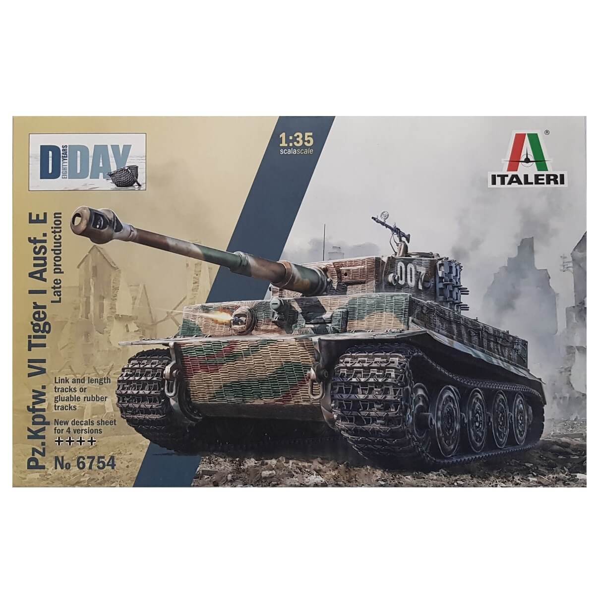1:35 Pz.Kpfw. VI Tiger I Ausf. E - Late Production - ITALERI