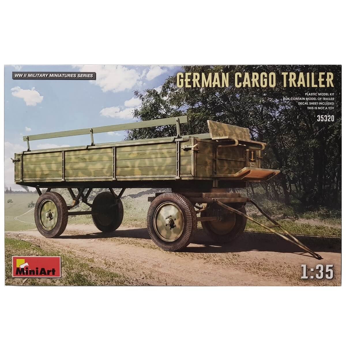 1:35 German Cargo Trailer - MINIART