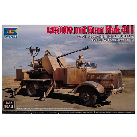 1:35 L4500A with 5cm Flak 41 I - TRUMPETER