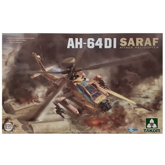 1:35 AH-64DI Saraf - Attack Helicopter - TAKOM