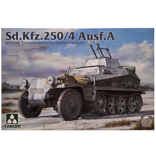 1:35 Sd.Kfz. 250/4 Ausf. A leichter Truppenluftschutzpanzerwagen - TAKOM