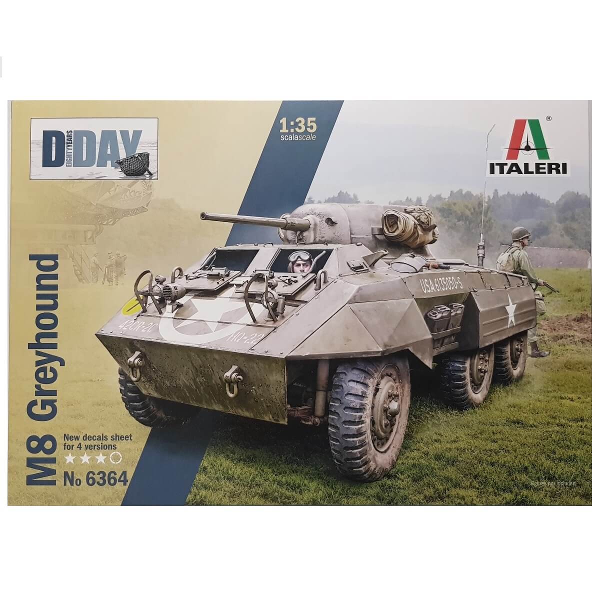 1:35 M8 Greyhound - ITALERI