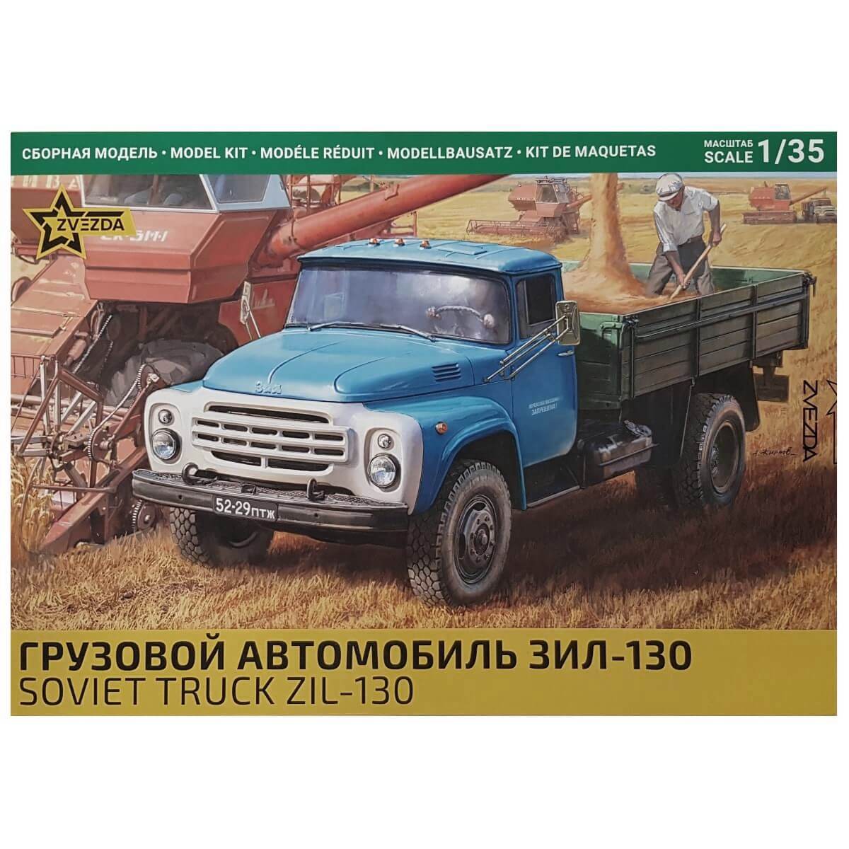 1:35 ZIL-130 Cargo Truck - ZVEZDA
