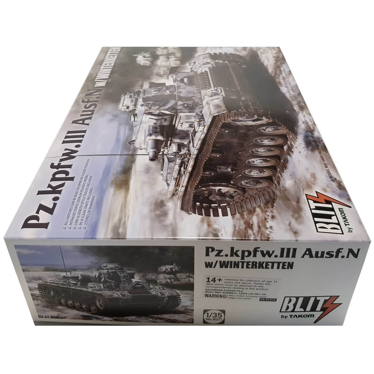 1:35 Pz.Kpfw. III Ausf. N with Winterketten - TAKOM