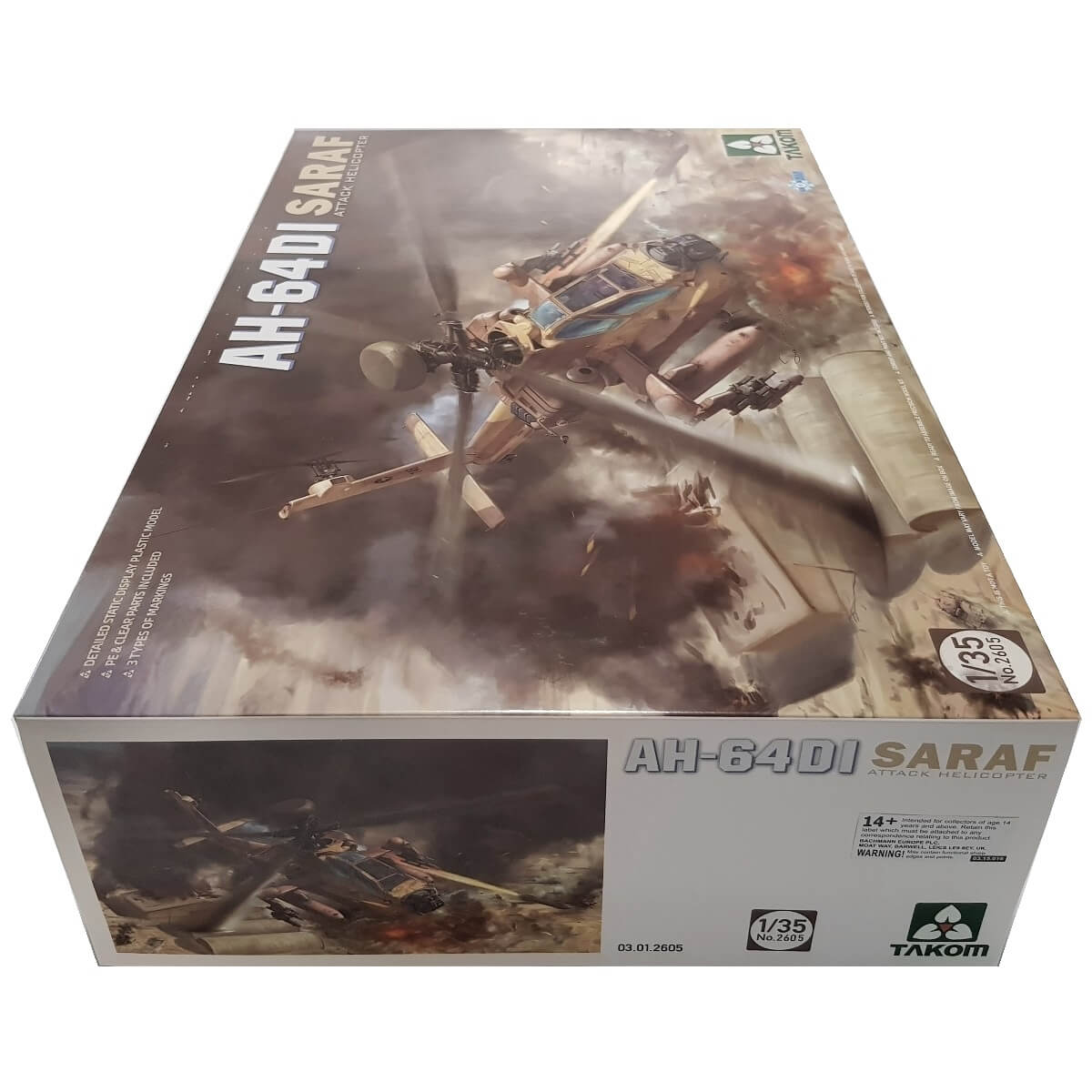 1:35 AH-64DI Saraf - Attack Helicopter - TAKOM