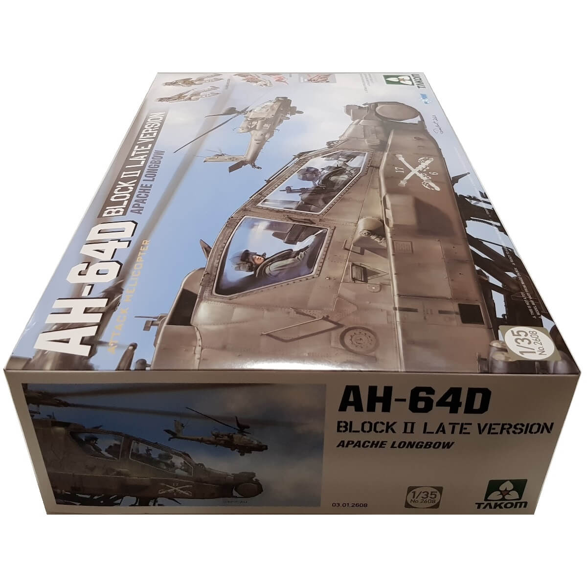 1:35 AH-64D Block II Late Version - Apache Longbow - TAKOM