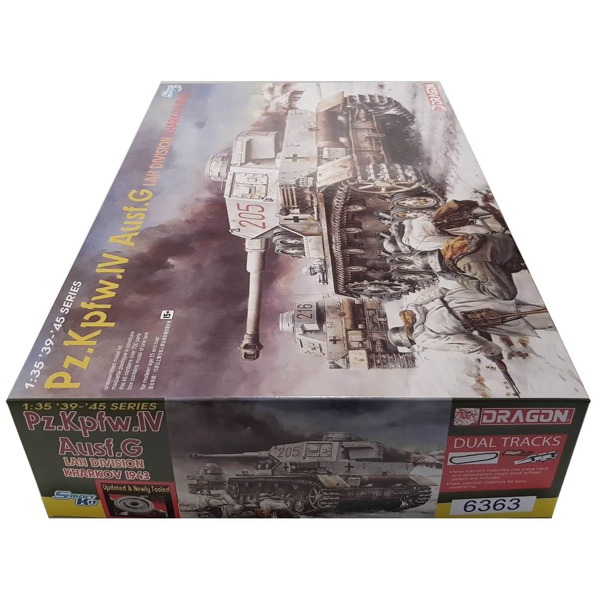 1:35 Pz.Kpfw. IV Ausf. G - LAH Division Kharkov 1943 - DRAGON