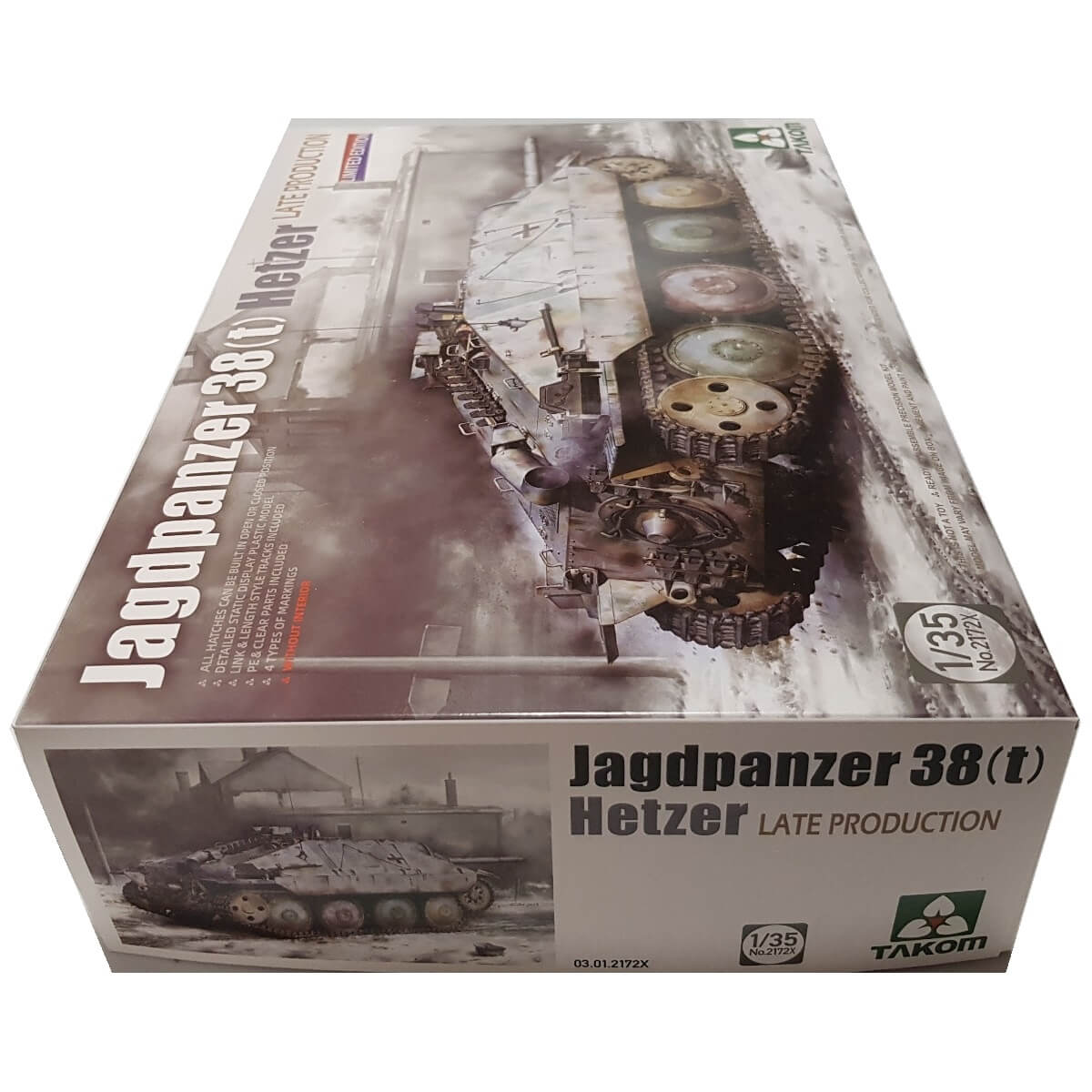 1:35 Jagdpanzer 38(t) Hetzer - Late Production - TAKOM