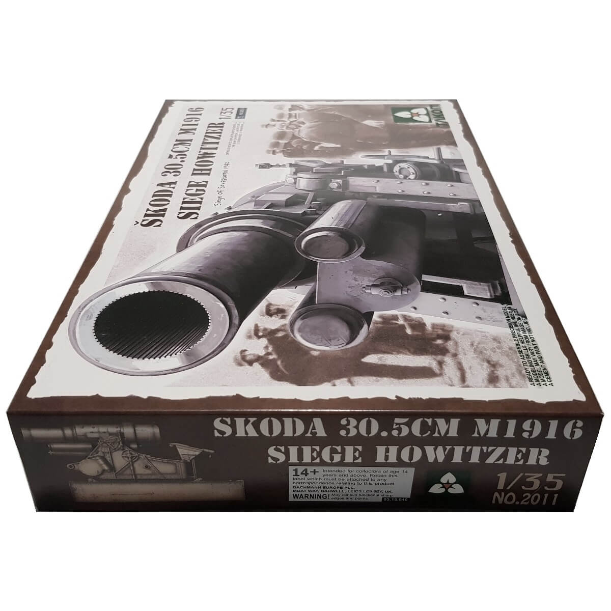 1:35 Skoda 30.5cm M1916 Siege Howitzer - Siege Of Sevastopol 1942 - TAKOM